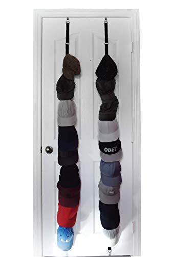 Bloodline Sports Hat Rack XL Organize Baseball Hats Bags Scarves Cap Rack Hold 18 Hats