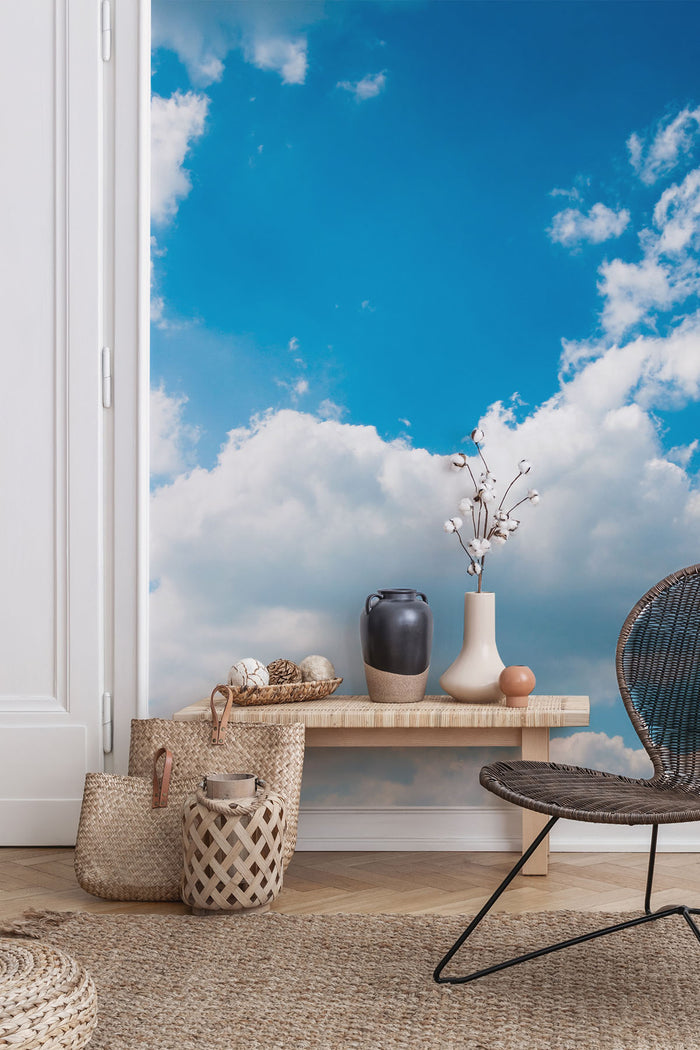Blue Sky and Clouds