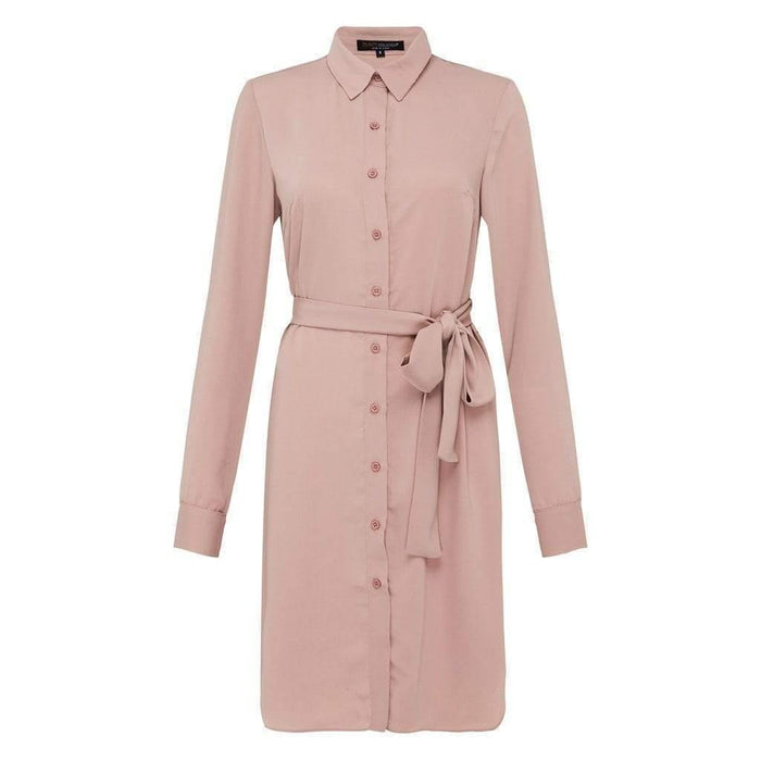 Blush Tie Waist Shirt - Divinity Collection