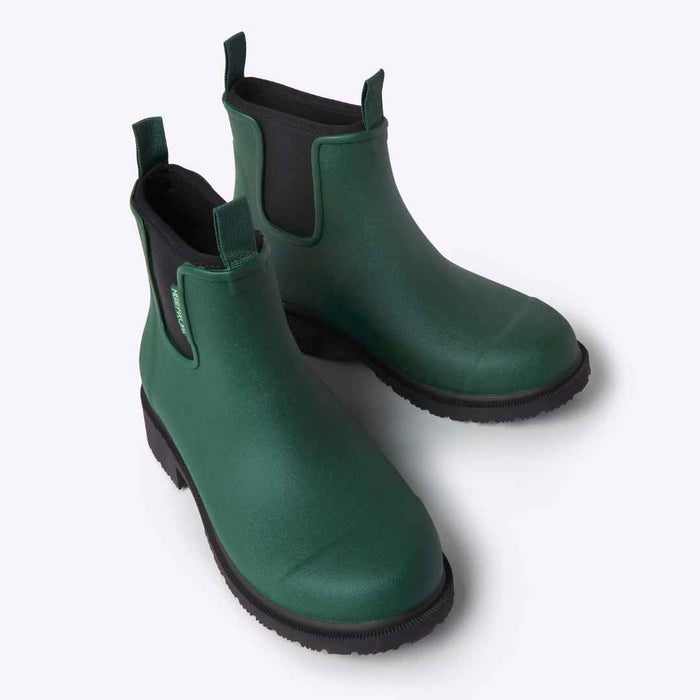 Bobbi Ankle Boot // Alpine Green & Black [Retired]
