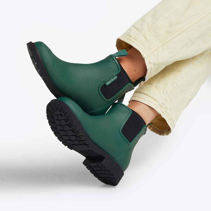 Bobbi Ankle Boot // Alpine Green & Black [Retired]