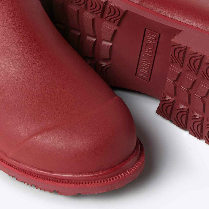 Bobbi Ankle Boot // Beetroot & Light Pink [Retired]