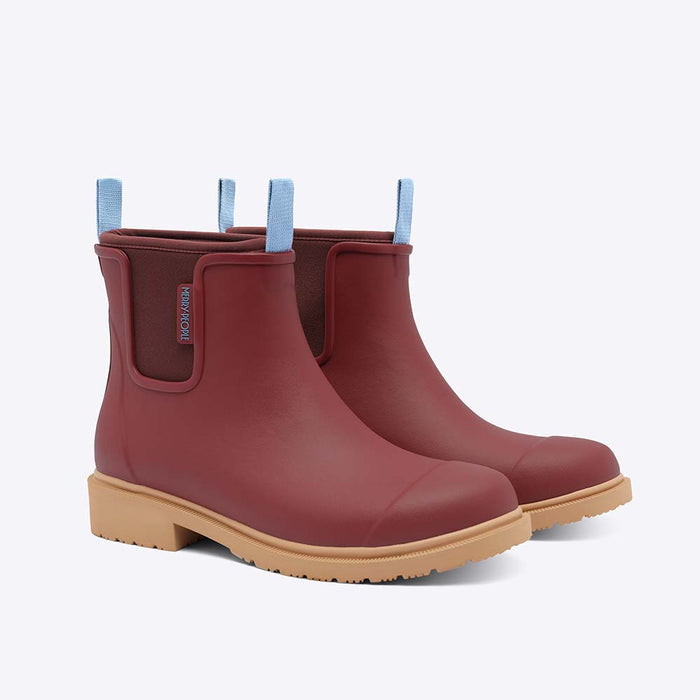 Bobbi Ankle Boot // Brick Red