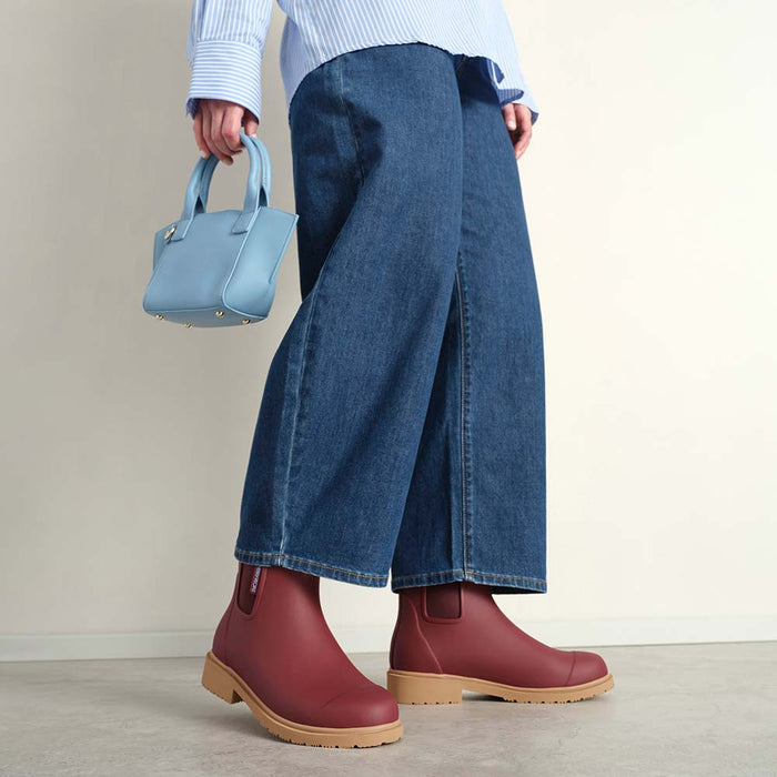 Bobbi Ankle Boot // Brick Red