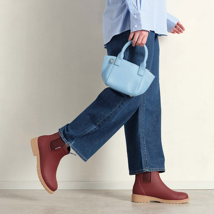 Bobbi Ankle Boot // Brick Red