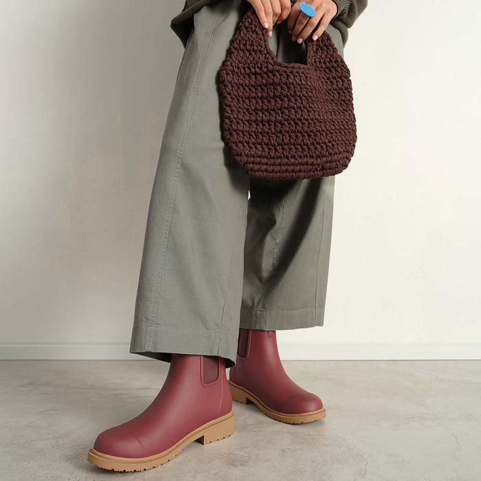 Bobbi Ankle Boot // Brick Red