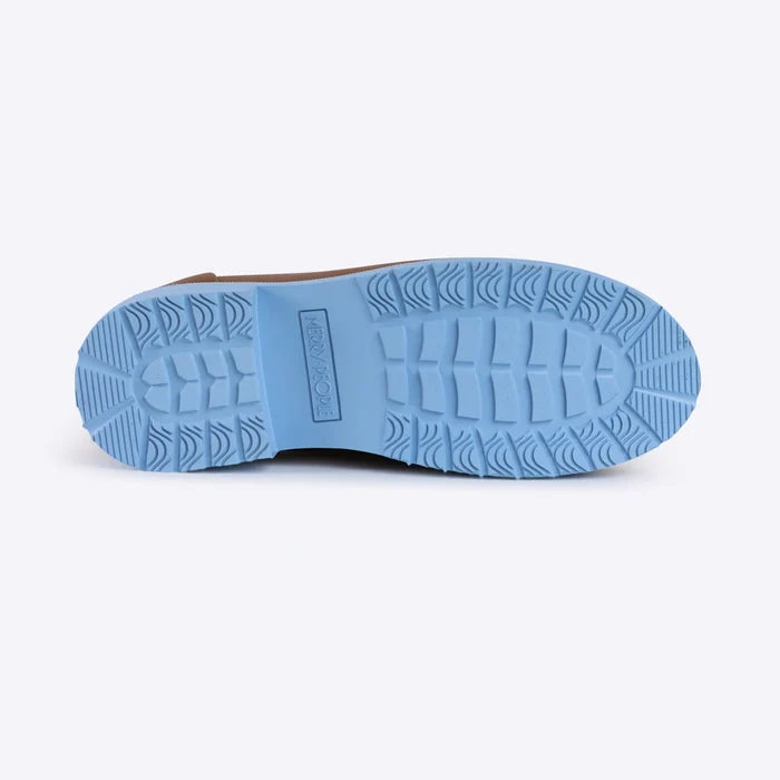 Bobbi Ankle Boot // Chestnut & Ice Blue [Retired]