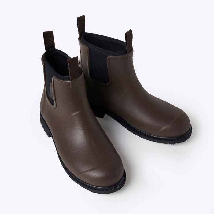 Bobbi Ankle Boot // Chocolate & Black [Retired]