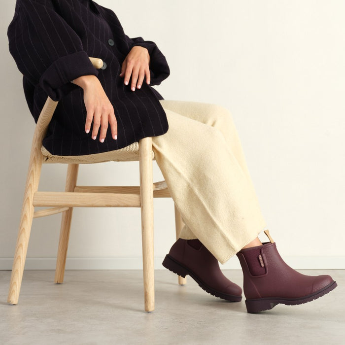 Bobbi Ankle Boot // Dark Cherry