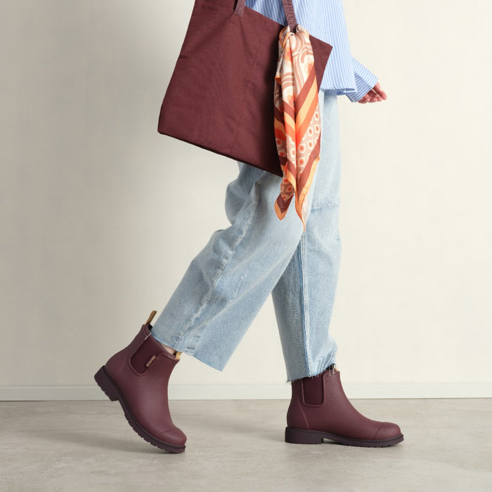 Bobbi Ankle Boot // Dark Cherry
