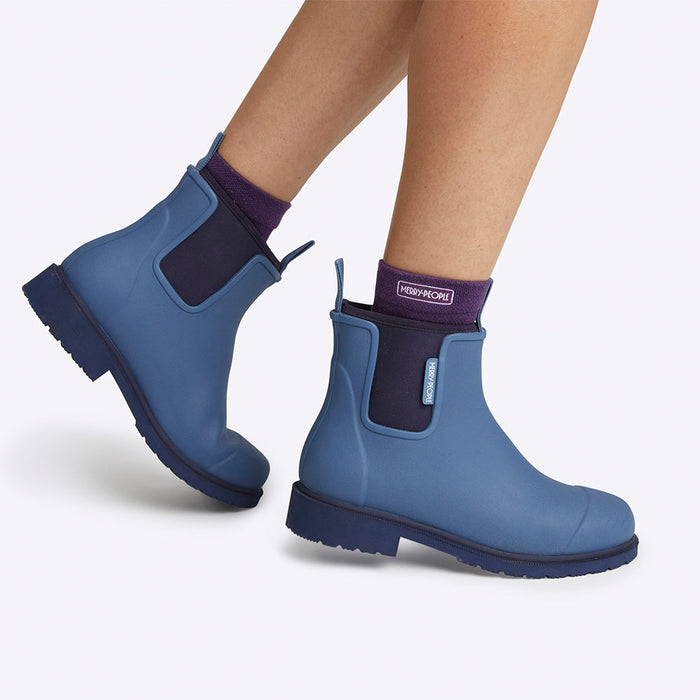Bobbi Ankle Boot // Denim Blue [Retired]