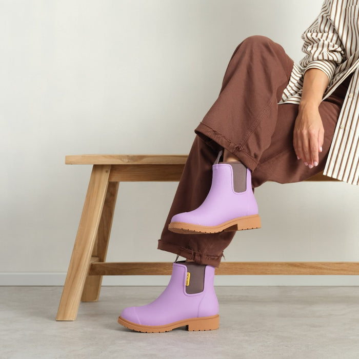 Bobbi Ankle Boot // Dusty Lilac