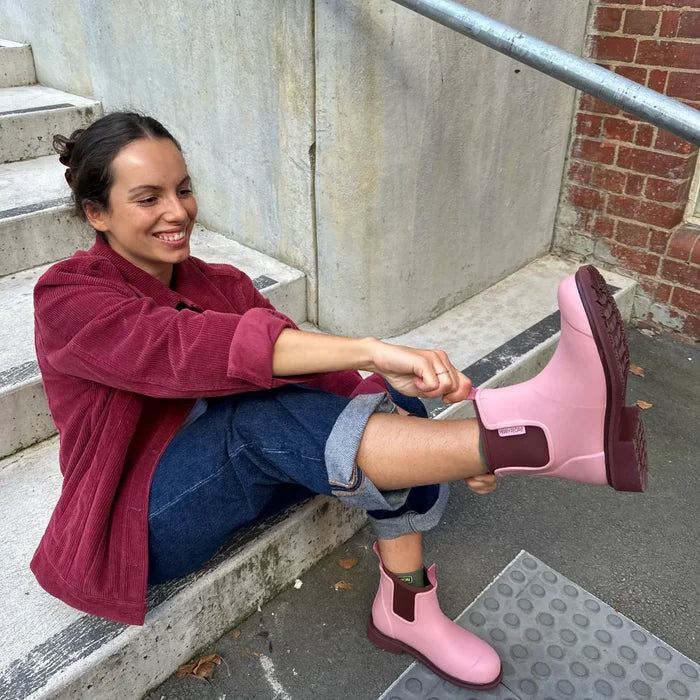 Bobbi Ankle Boot // Dusty Pink [Retired]