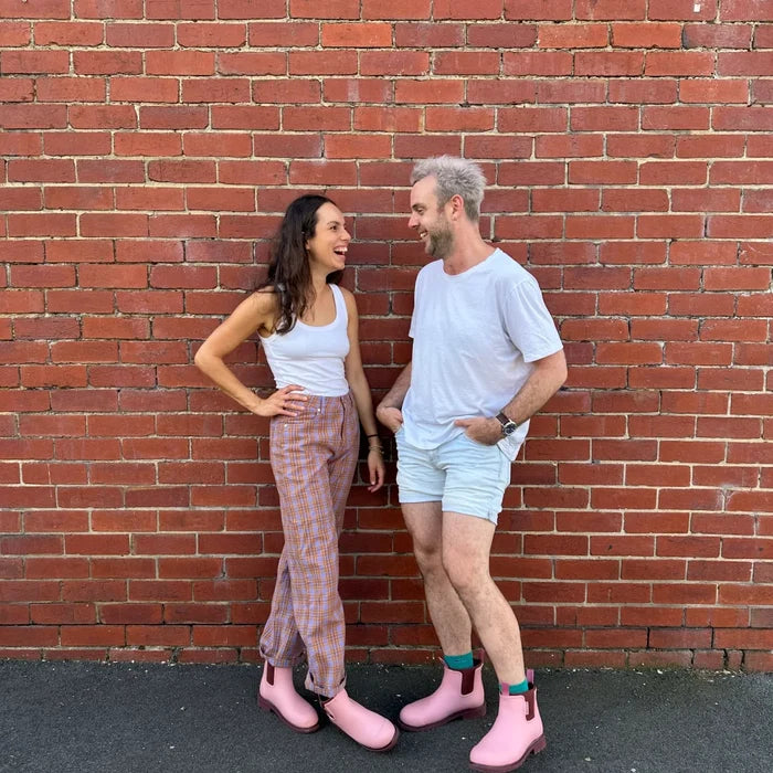 Bobbi Ankle Boot // Dusty Pink [Retired]