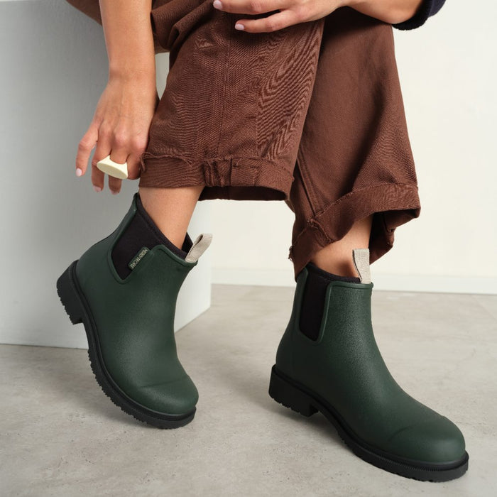 Bobbi Ankle Boot // Forest Green