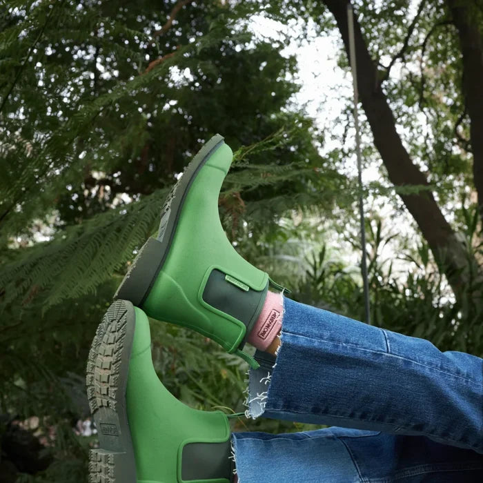 Bobbi Ankle Boot // Grasshopper Green [Retired]
