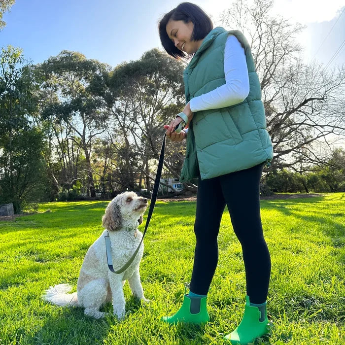 Bobbi Ankle Boot // Grasshopper Green [Retired]