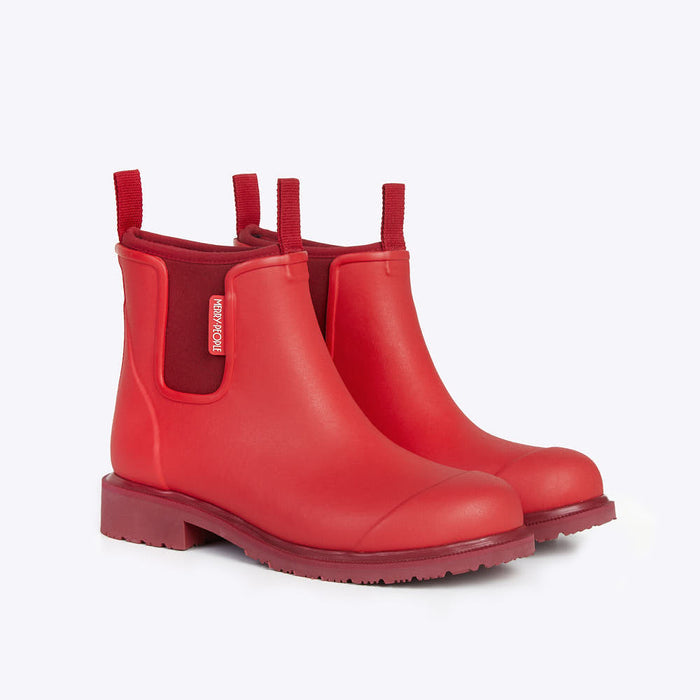 Bobbi Ankle Boot // Poppy Red [Retired]