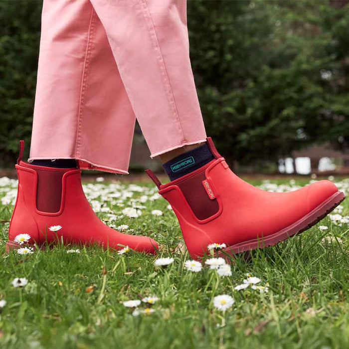 Bobbi Ankle Boot // Poppy Red [Retired]