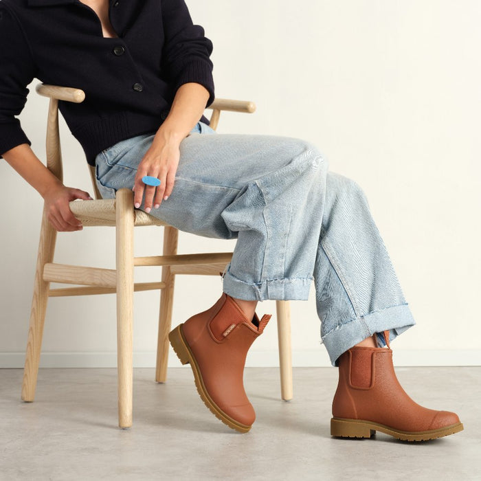 Bobbi Ankle Boot // Rust [Retired]