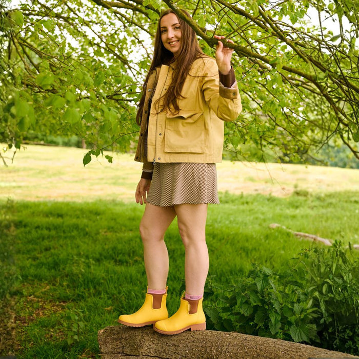 Bobbi Ankle Boot // Sunflower Yellow