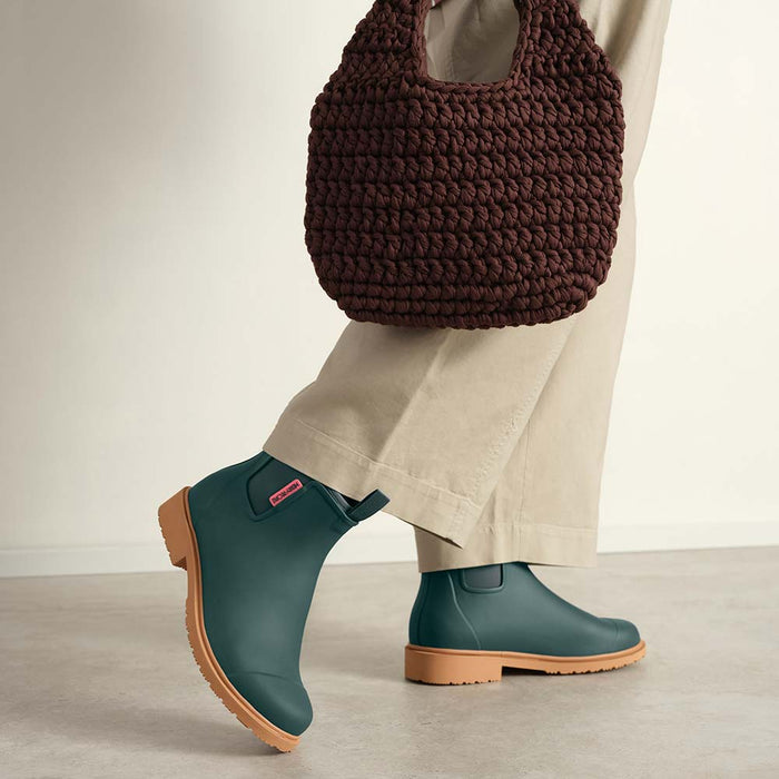 Bobbi Ankle Boot // Teal