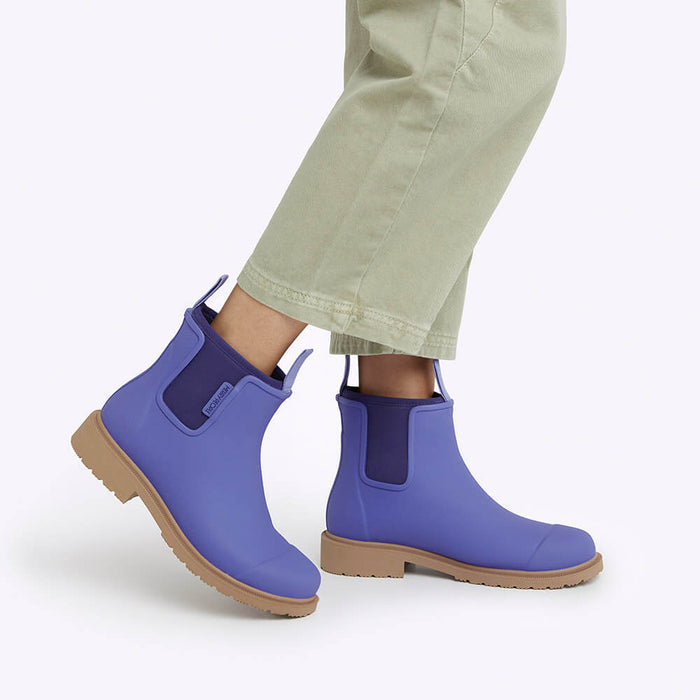 Bobbi Ankle Boot // Violet Blue [Retired]
