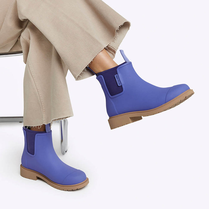 Bobbi Ankle Boot // Violet Blue [Retired]