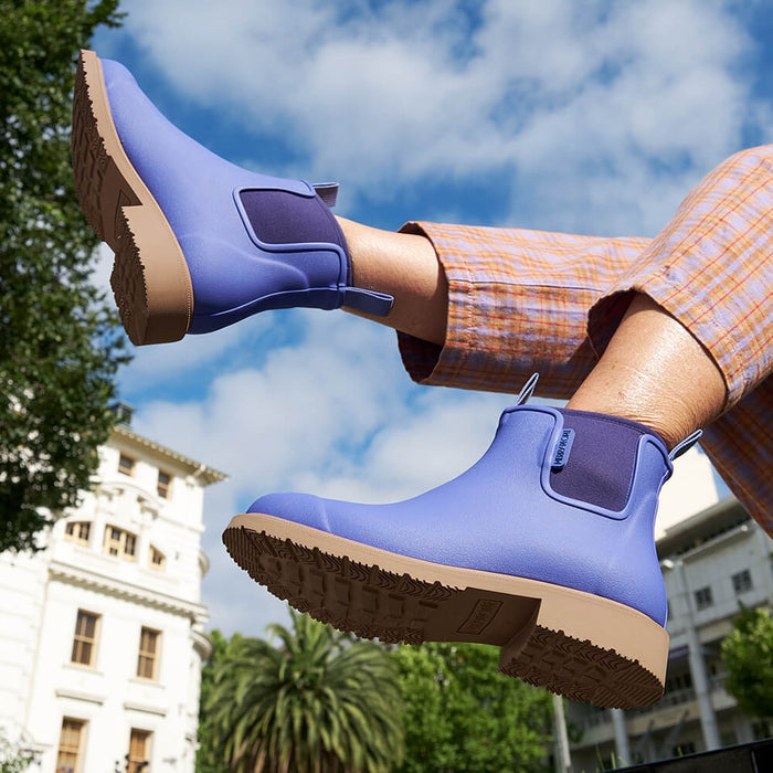 Bobbi Ankle Boot // Violet Blue [Retired]