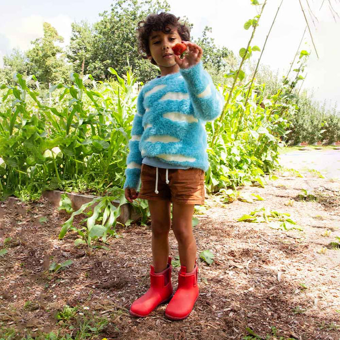 Bobbi Kids Gumboot // Chilli Red [Retired]
