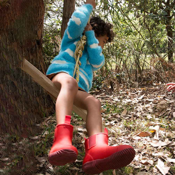 Bobbi Kids Gumboot // Chilli Red [Retired]