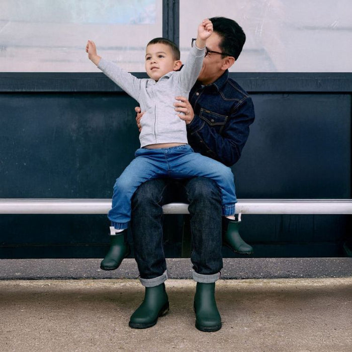 Bobbi Kids Gumboot // Forest Green