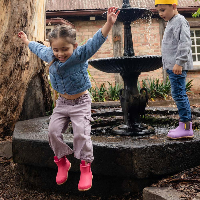 Bobbi Kids Gumboot // Fuchsia Pink [Retired]