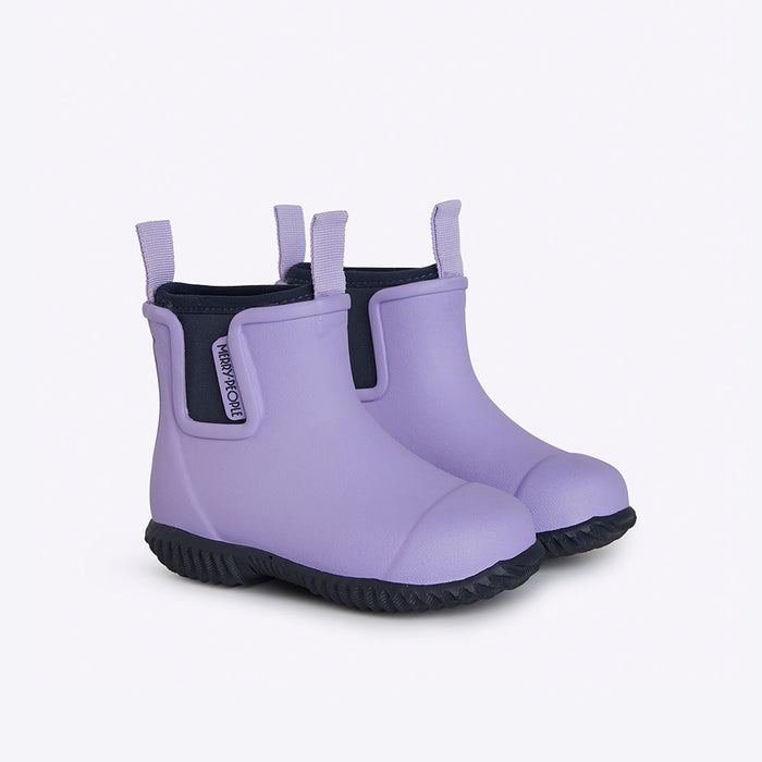 Bobbi Kids Gumboot // Lavender & Navy [Retired]