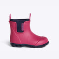Bobbi Kids Gumboot // Magenta & Navy [Retired]