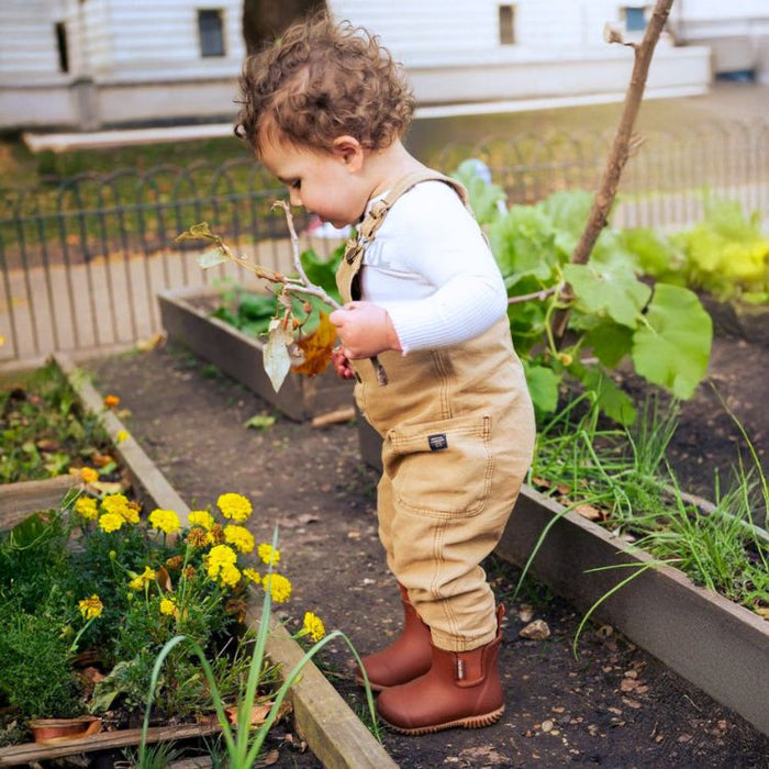 Bobbi Kids Gumboot // Rust