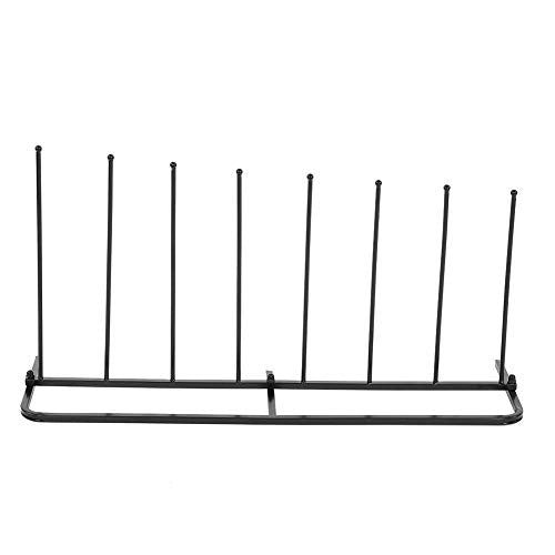 Boot Rack Organizer Iron Floor Standing Storage Holder for Riding Boots, Rain Boots, Shoes - Easy to Assemble, Space-Saving, Keep Boots in Shape, Home Essentials