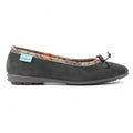 Bow Grey Pump Slipper