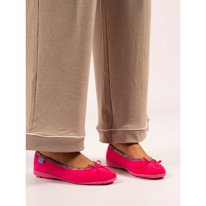 Bow Pink Pump Slipper