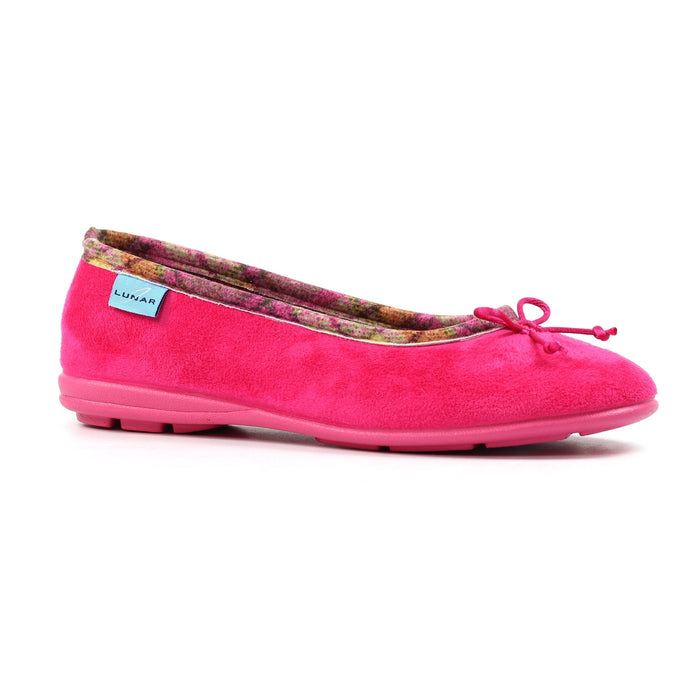 Bow Pink Pump Slipper