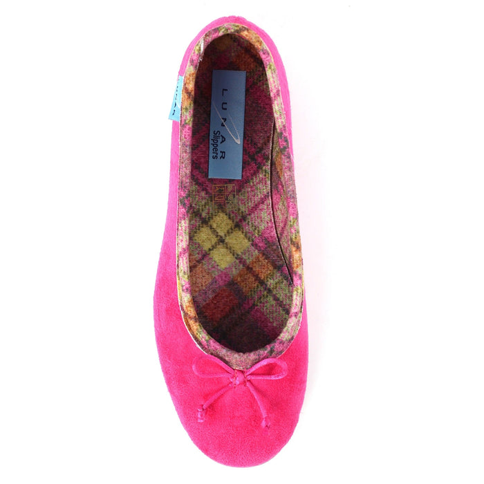 Bow Pink Pump Slipper