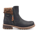Breeze Navy Waterproof Ankle Boot