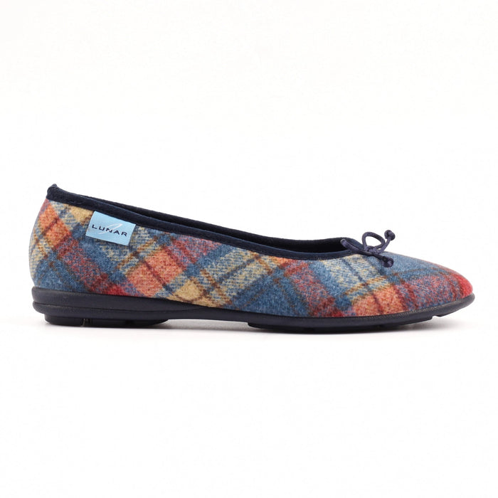 Brie Navy Slipper