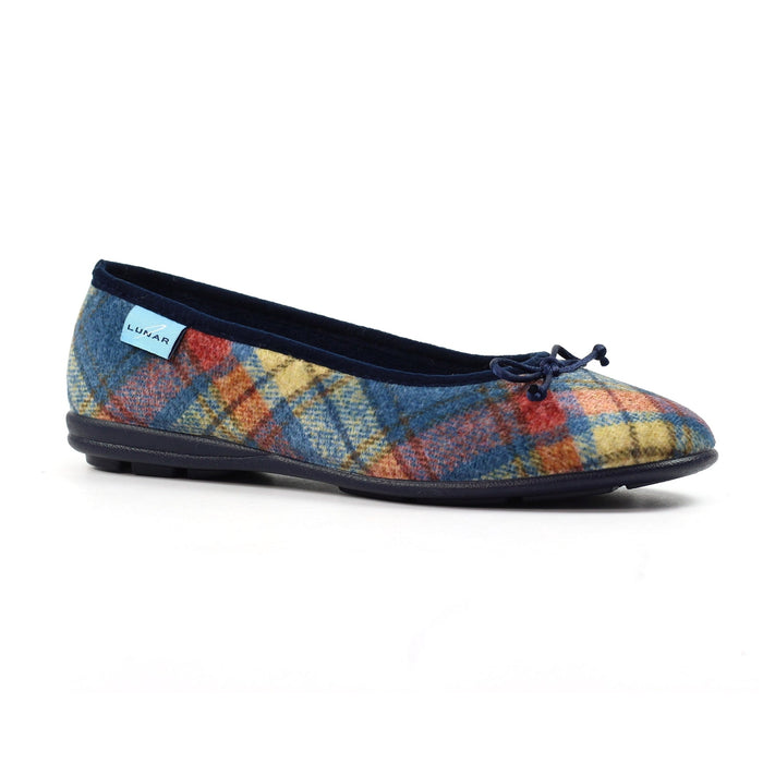Brie Navy Slipper