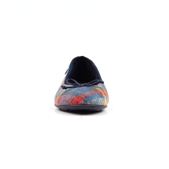 Brie Navy Slipper