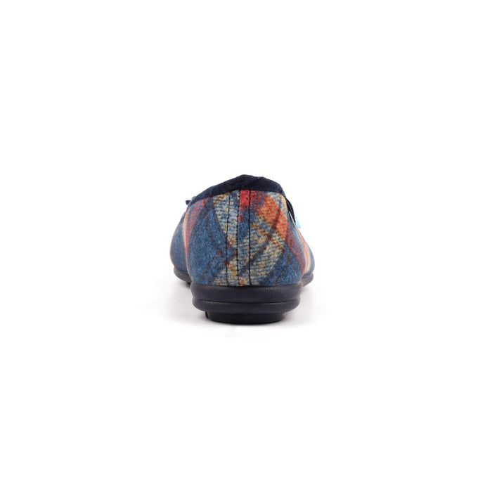 Brie Navy Slipper