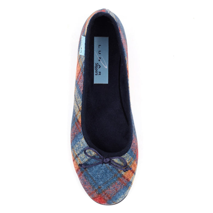Brie Navy Slipper