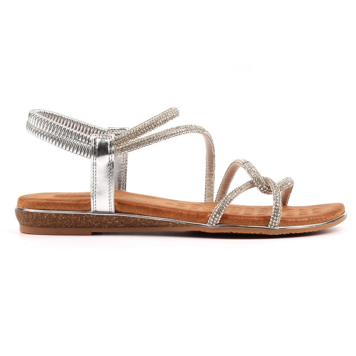 Brinley Silver Sandal