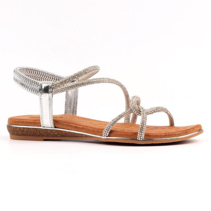 Brinley Silver Sandal