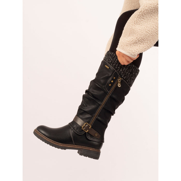 Brisbane Black Waterproof Boot